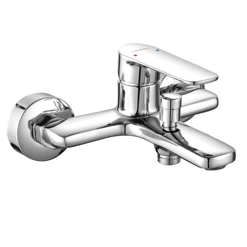 Bateria Wannowa Ścienna Bez Zestawu Natryskowego Gava Chrom