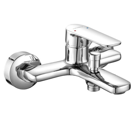 Bateria Wannowa Ścienna Bez Zestawu Natryskowego Gava Chrom