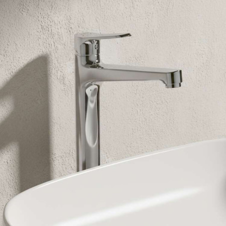 Bateria Umywalkowa Stojąca nablatowa Kuchinox Atez Chrom BTK_02NA