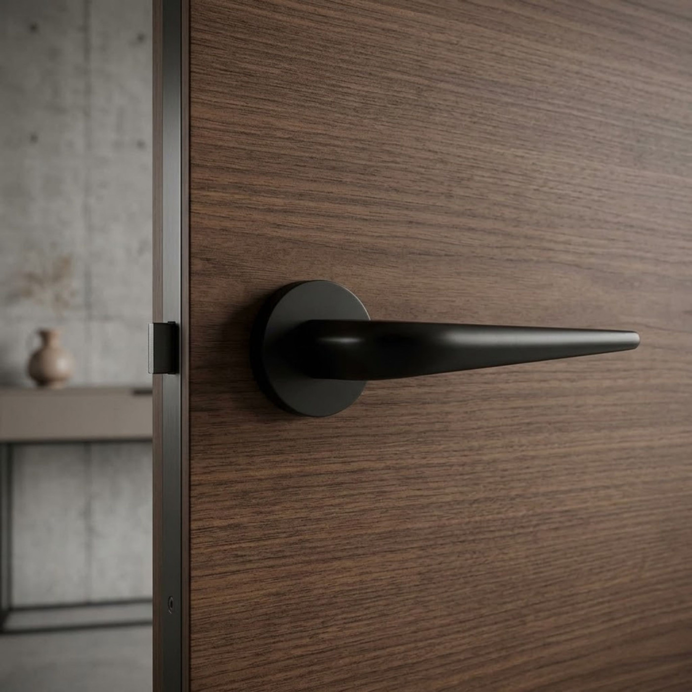 Klamka Wewnętrzna Na Rozecie Verdon Czarna