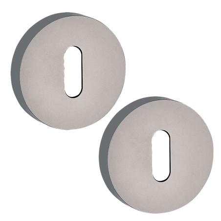 Szyld Krótki Okrągły Klucz Satyna Mat Kuchinox