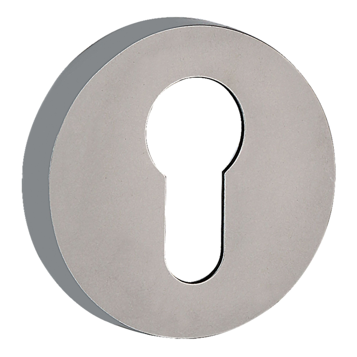 Szyld Krótki Okrągły Wkładka Satyna Mat Kuchinox