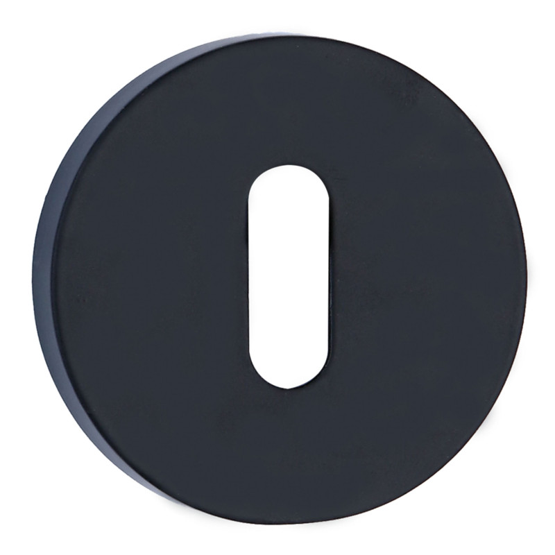 Szyld Krótki Okrągły Klucz Czarny Mat Kuchinox