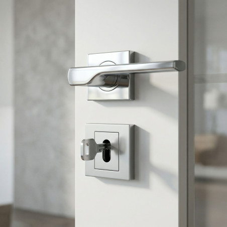 Szyld Krótki Kwadratowy Klucz Chrom