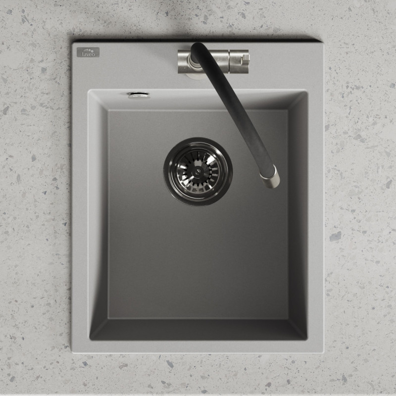 Zlew Zlewozmywak Granitowy Szary CHICHI