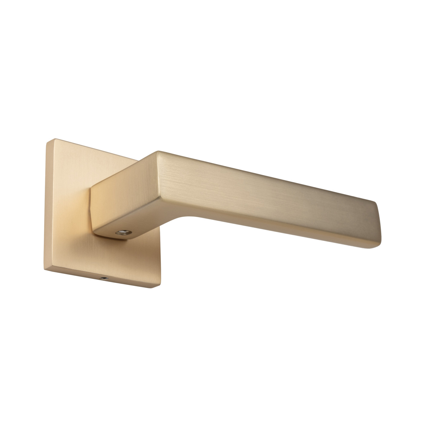 Klamka do Drzwi Wewnętrznych Złota KVADRATO