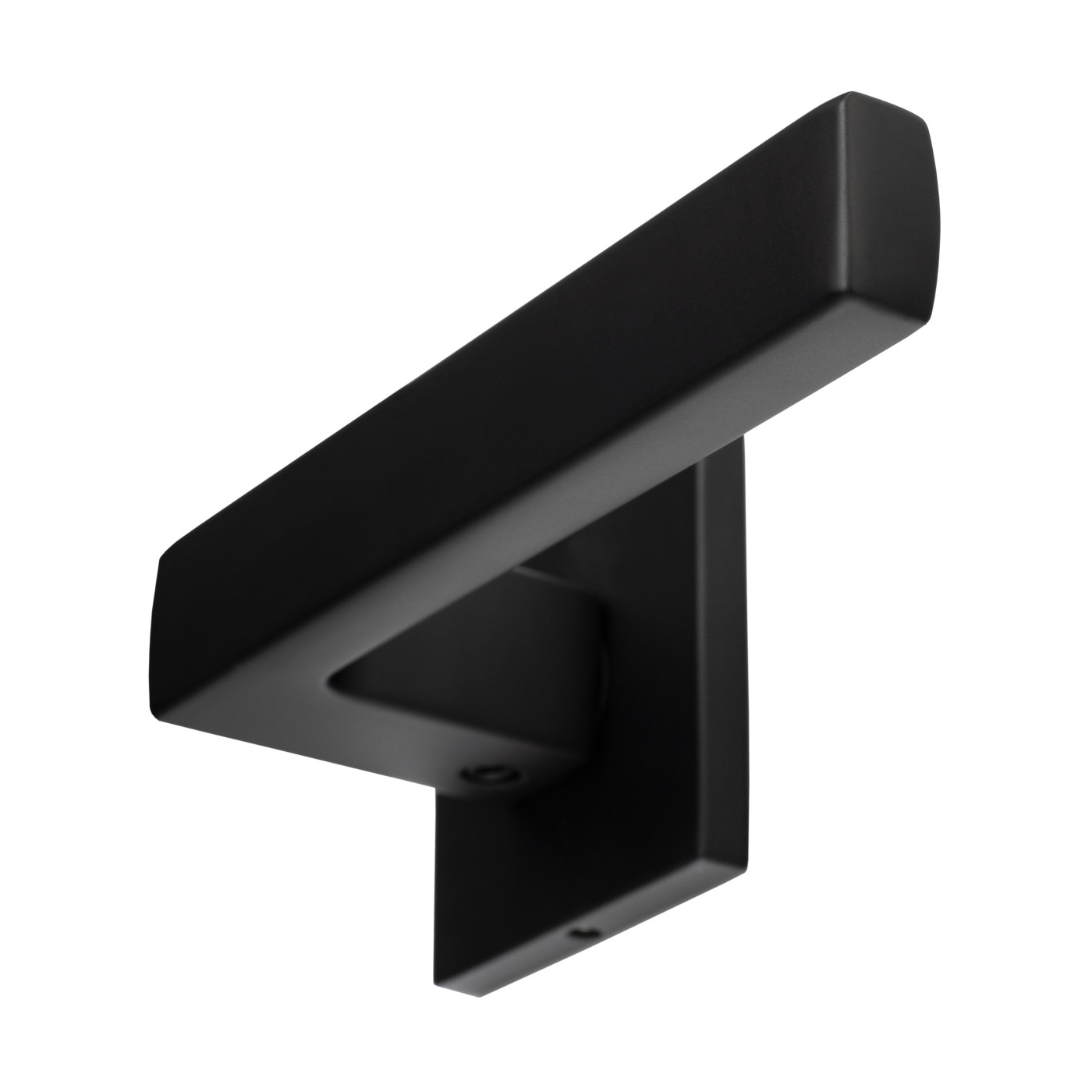 Klamka do Drzwi Wewnętrznych Czarna KVADRATO