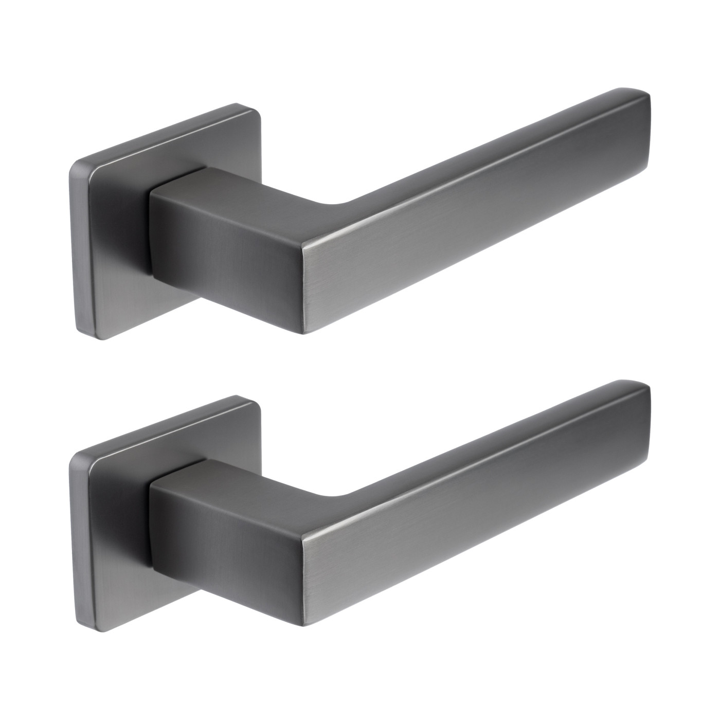 Klamka Do Drzwi Wewnętrznych KVADRATO II Grafit