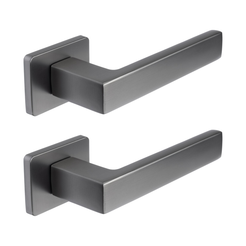 Klamka Do Drzwi Wewnętrznych KVADRATO II Grafit