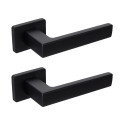 Klamka Do Drzwi Wewnętrznych KVADRATO II Czarna