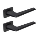 Klamka do Drzwi Wewnętrznych Czarna Mat Recta