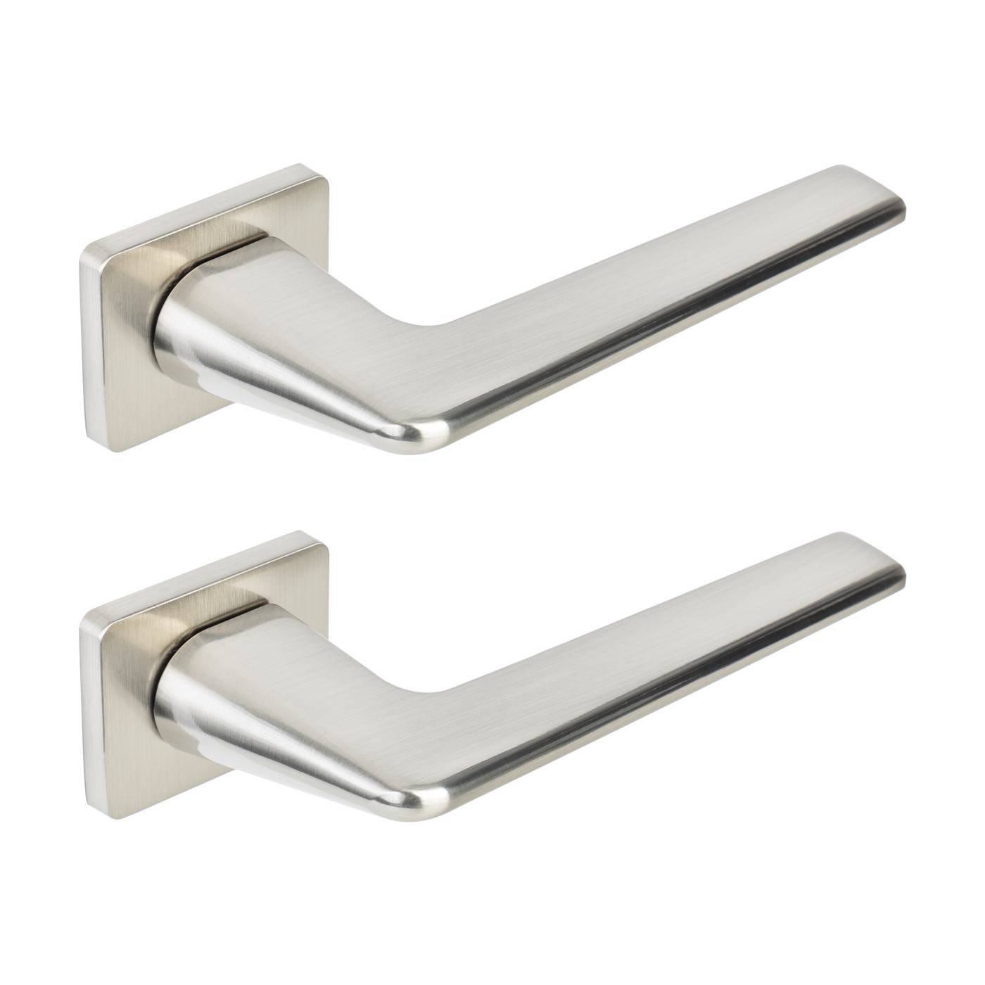 Klamka do Drzwi Wewnętrznych Satyna Recta