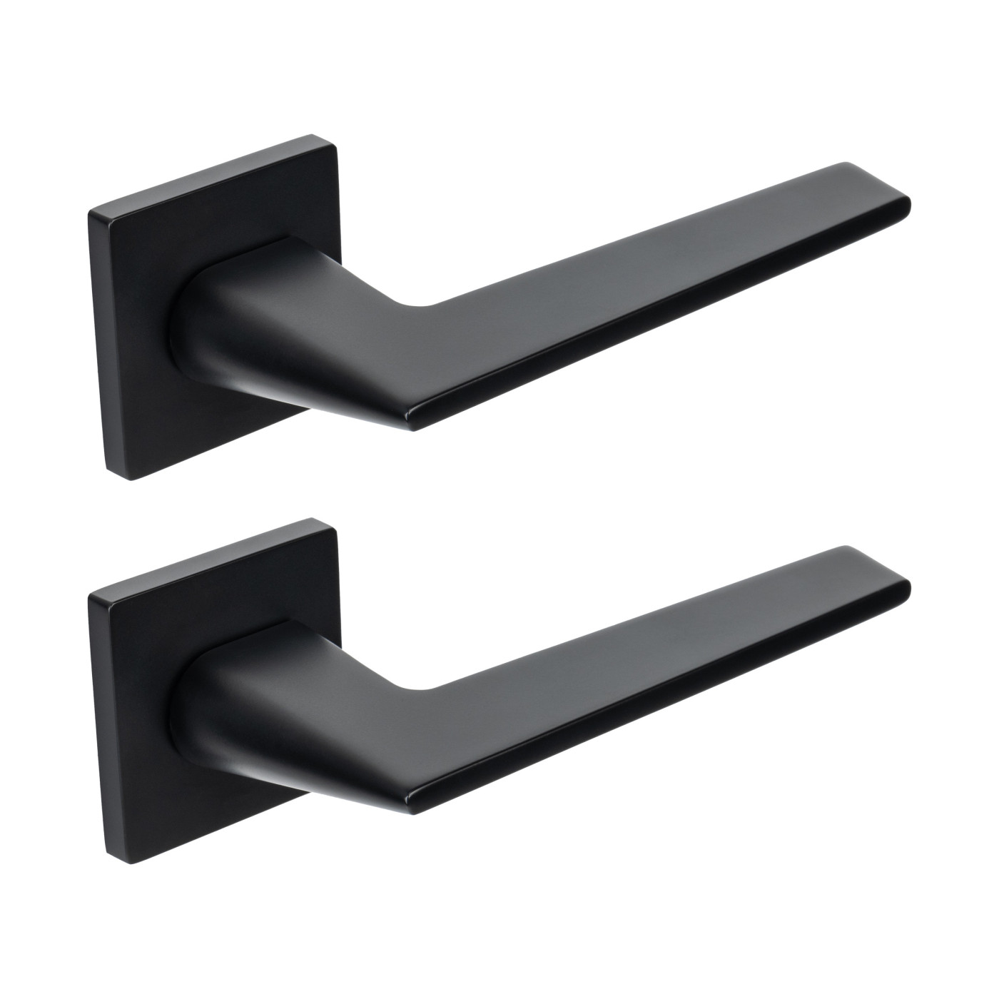 Klamka do Drzwi Wewnętrznych Czarna MURSIA Kuchinox