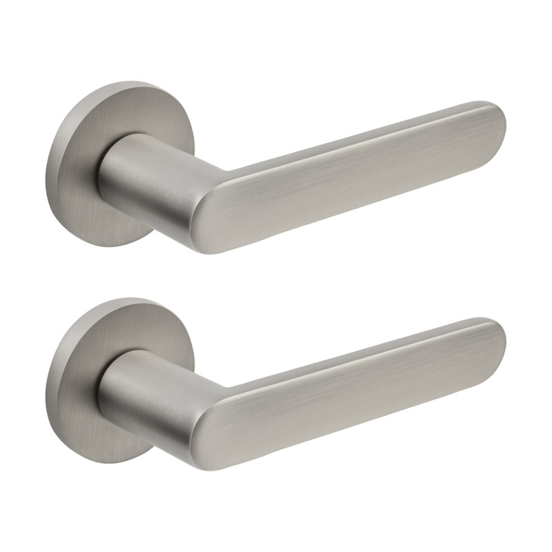 Klamka Wewnętrzna Klamka do Drzwi Wewnętrznych Satyna Mat Malaga