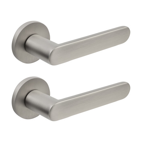 Klamka Wewnętrzna Klamka do Drzwi Wewnętrznych Satyna Mat Malaga