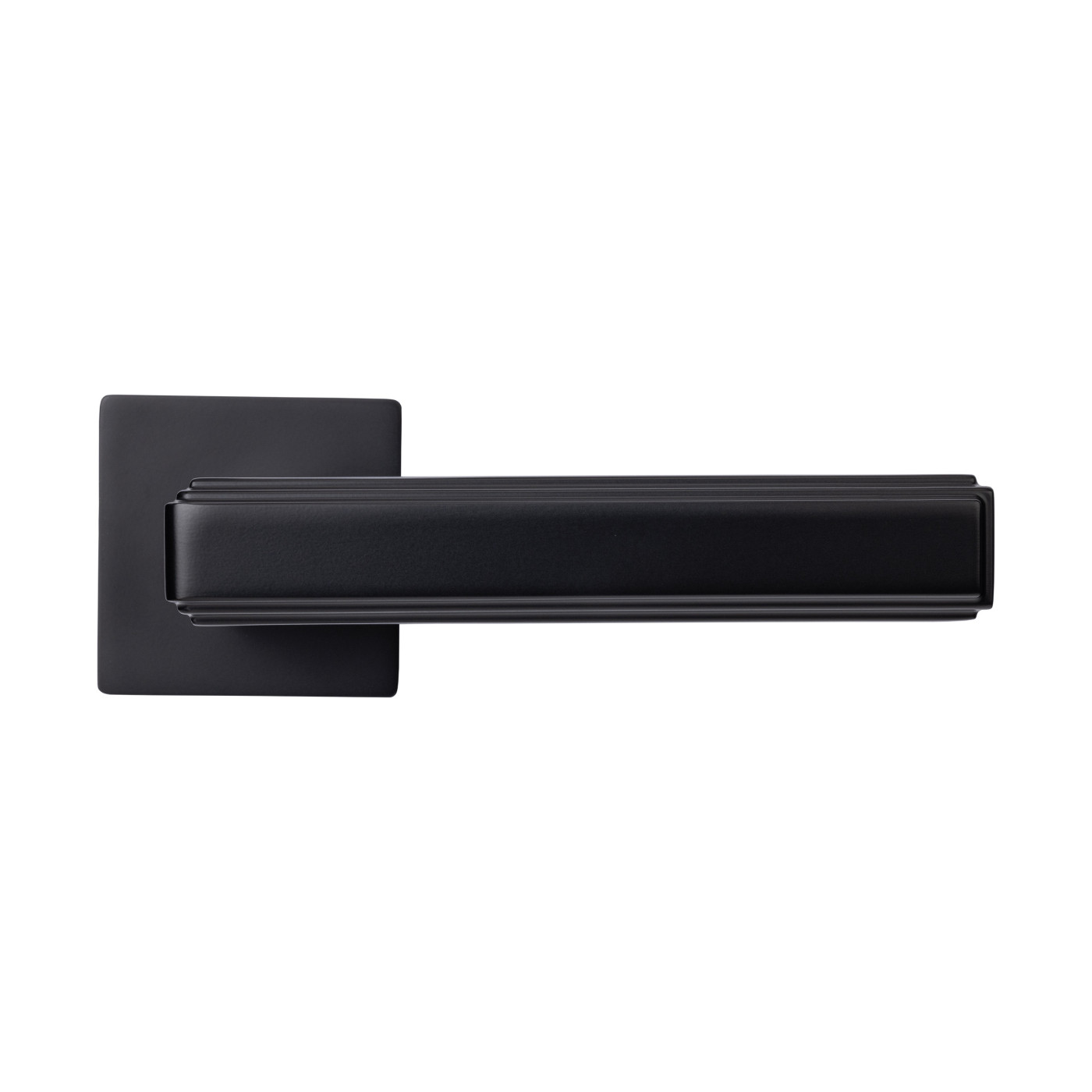 Klamka do Drzwi Wewnętrznych Czarna TESSERA Kuchinox