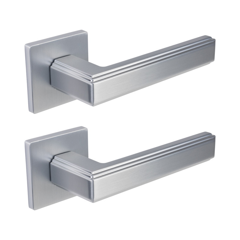 Klamka do Drzwi Wewnętrznych Szara TESSERA Kuchinox