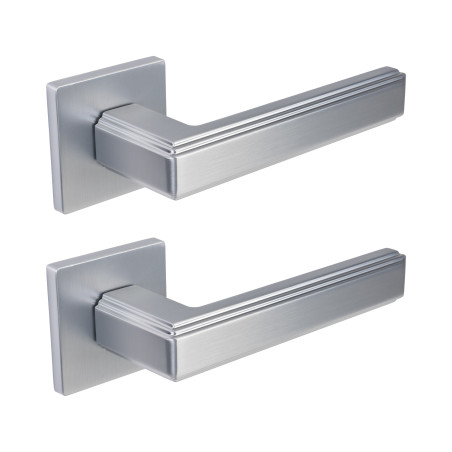 Klamka do Drzwi Wewnętrznych Szara TESSERA Kuchinox