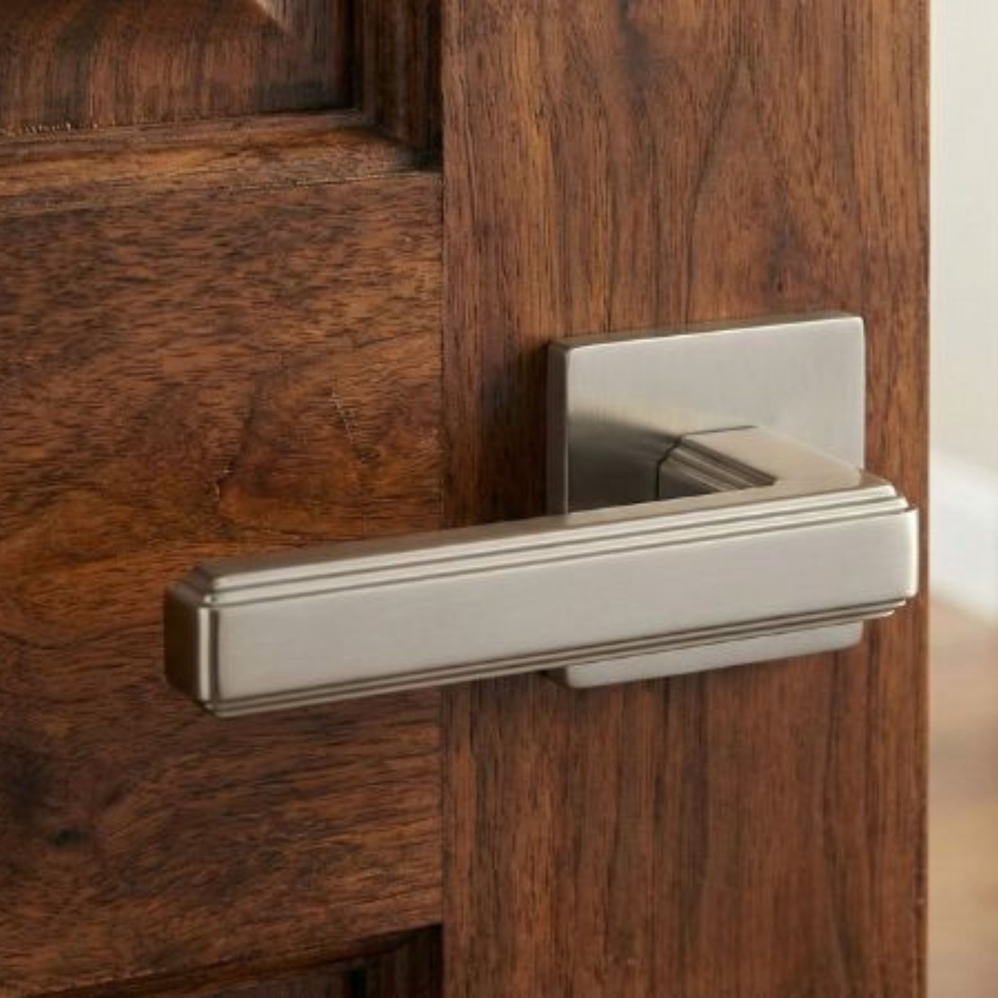 Klamka do Drzwi Wewnętrznych Chrom Mat TESSERA Kuchinox