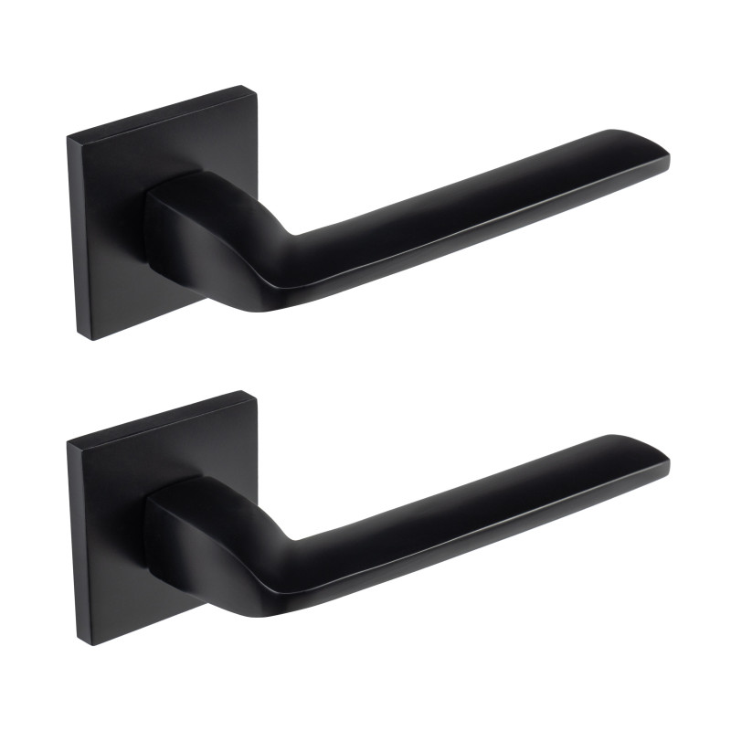 Klamka Do Drzwi Wewnętrznych Czarna ZAMBIA