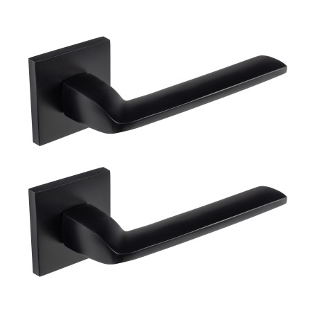 Klamka Do Drzwi Wewnętrznych Czarna ZAMBIA