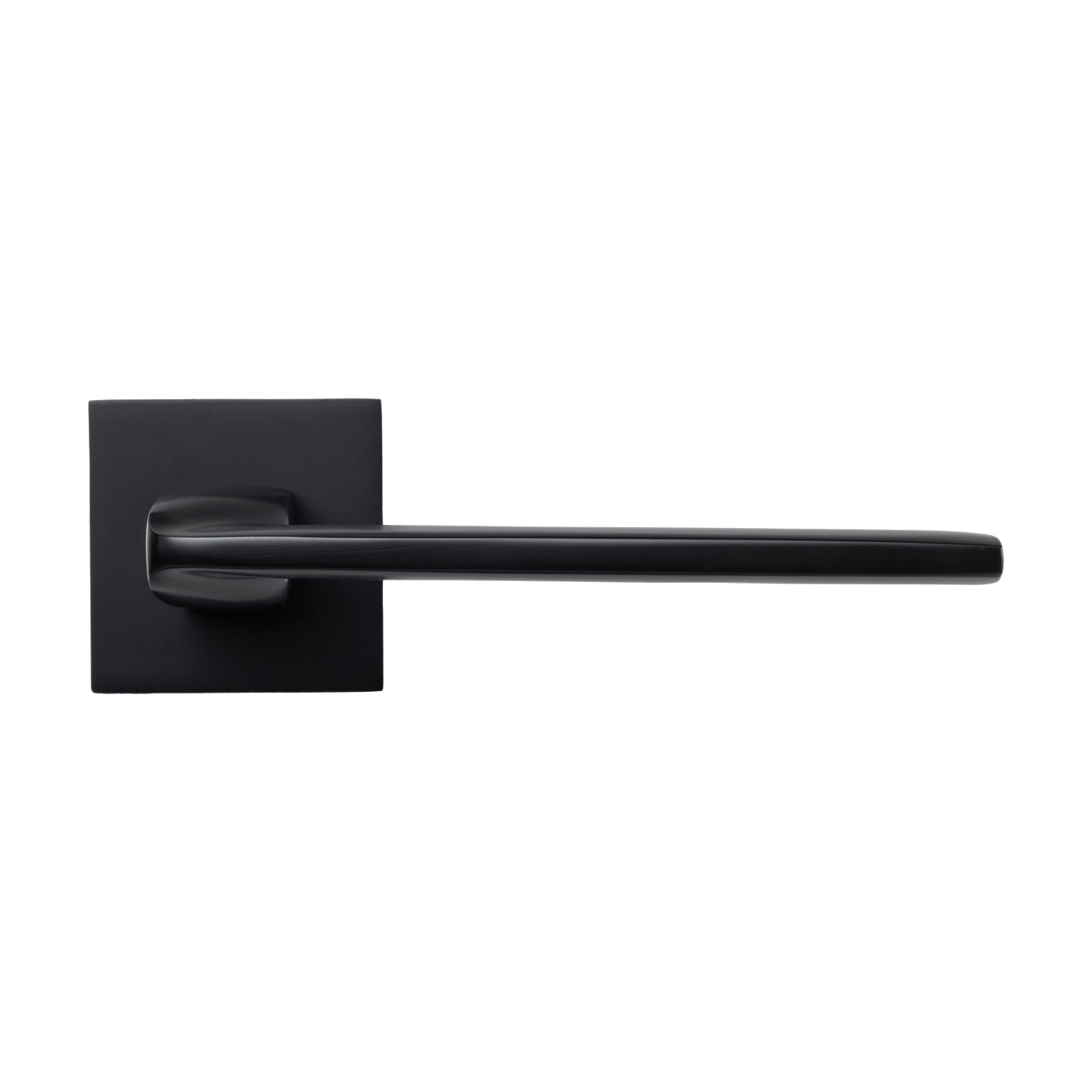 Klamka Do Drzwi Wewnętrznych Czarna ZAMBIA