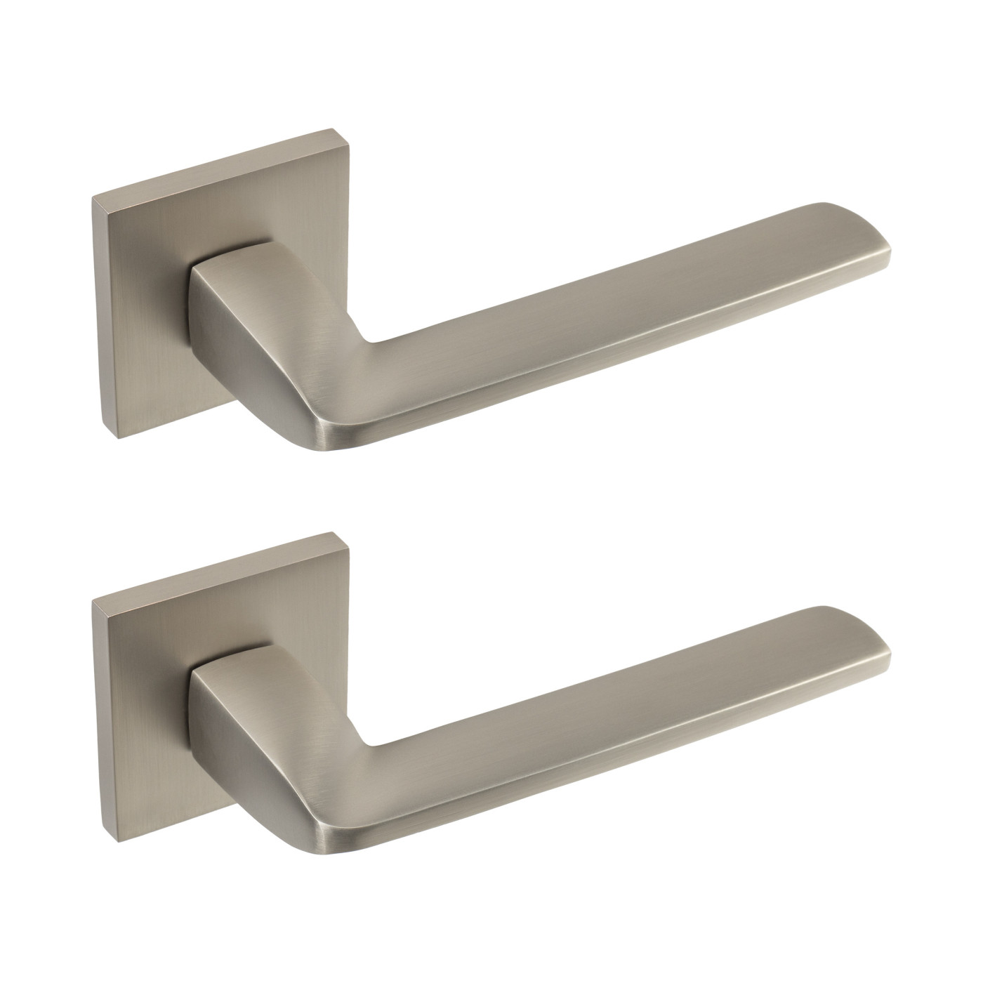 Klamka Do Drzwi Wewnętrznych Satyna Mat ZAMBIA