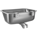 Zlewozmywak Jednokomorowy Stalowy 65x45cm INOX CHIOS Kuchinox Bez Syfonu