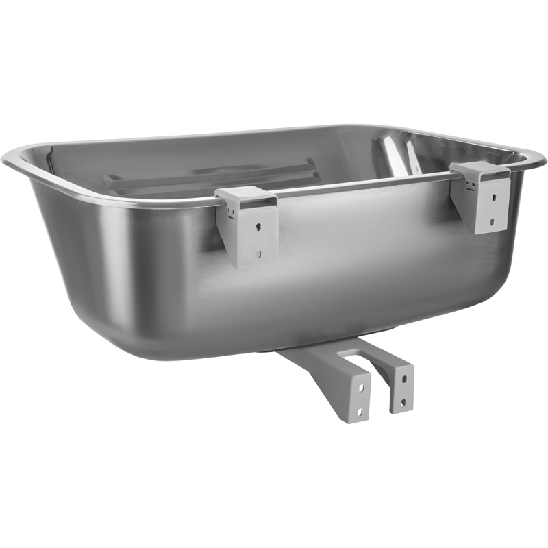 Zlewozmywak Jednokomorowy Stalowy 65x45cm INOX CHIOS Kuchinox Bez Syfonu