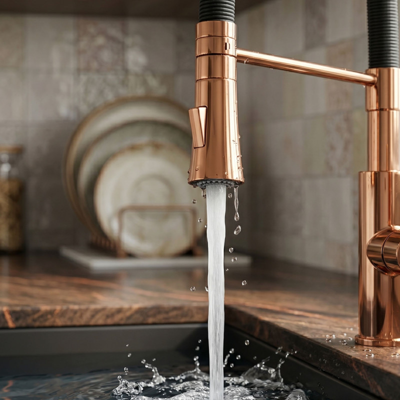 Bateria Kuchenna z Elastyczną Wylewką SHIRE