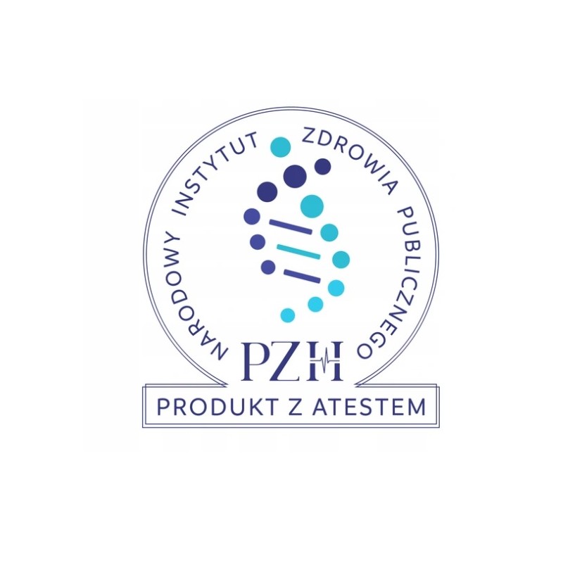 Deszczownica Natryskowa Prysznicowa górna Laveo SLIM KVADRATO Biała 20 mm