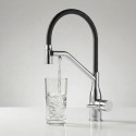 Bateria Zlewozmywakowa Stojąca Z Wylewką U Z Filtrem Mineralizującym Colina Eco Chrom/Czarny Bateria Zlewozmywakowa Stojąca Z Wylewką U Z Filtrem Mineralizującym Colina Eco Chrom/Czarny