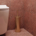 Szczotka do WC Wolnostojąca Toaletowa MIRI Złoto Szczotkowane