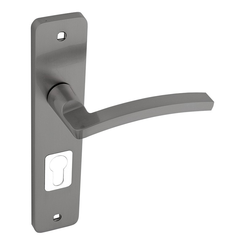 Klamka Wewnętrzna MADERA Grafit 72 mm