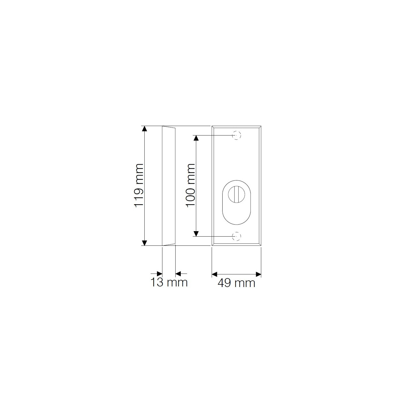 Szyld Podłużny zewnętrzny krótki Qualia Patyna Szyld Podłużny zewnętrzny krótki Qualia Patyna