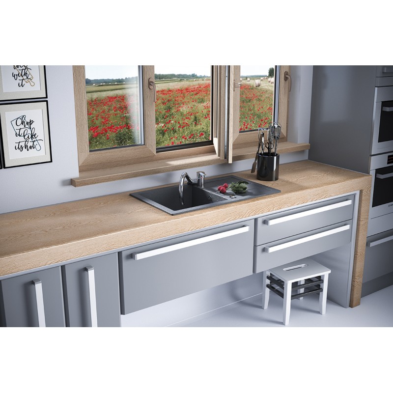 LAVEO Bateria Zlewozmywakowa Stojąca, Łamana LILA