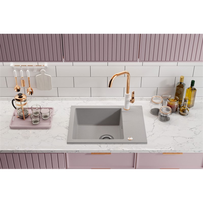 Zlewozmywak Zlew Granitowy Bateria Granitowa Syfon