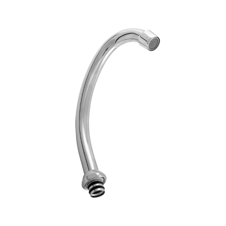 WYLEWKA typu F 3/4" Ø 18 mm długość 21 cm CHROM