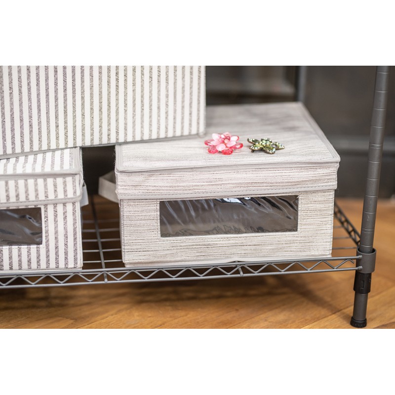 Pudełko do Przechowywania Tekstylne z Pokrywką Pudełko do Przechowywania Tekstylne z Pokrywką