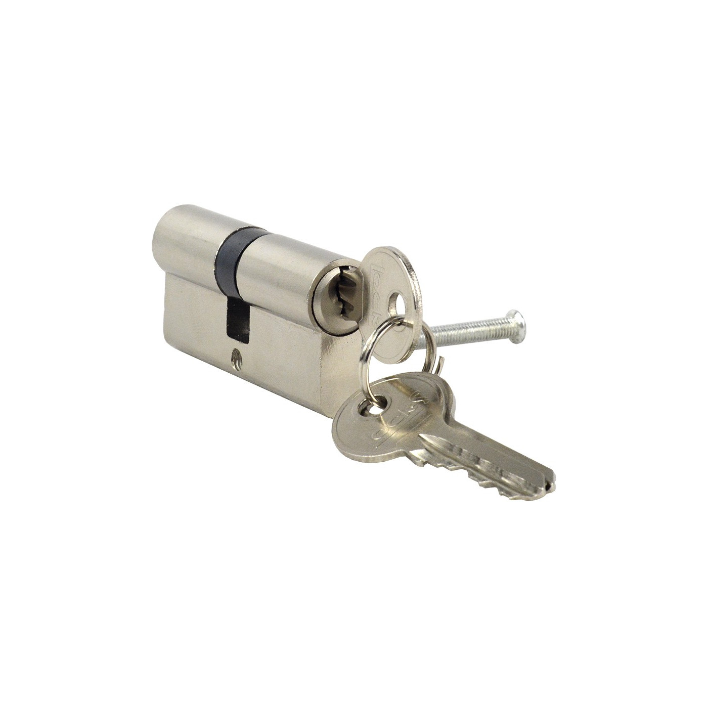 Wkładka 30 x 30 mm Dwustronna Nikiel 3 Klucze