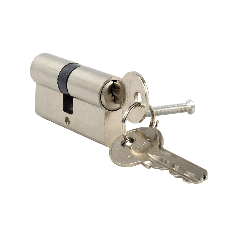 Wkładka 30 x 50 mm Dwustronna Nikiel 3 Klucze