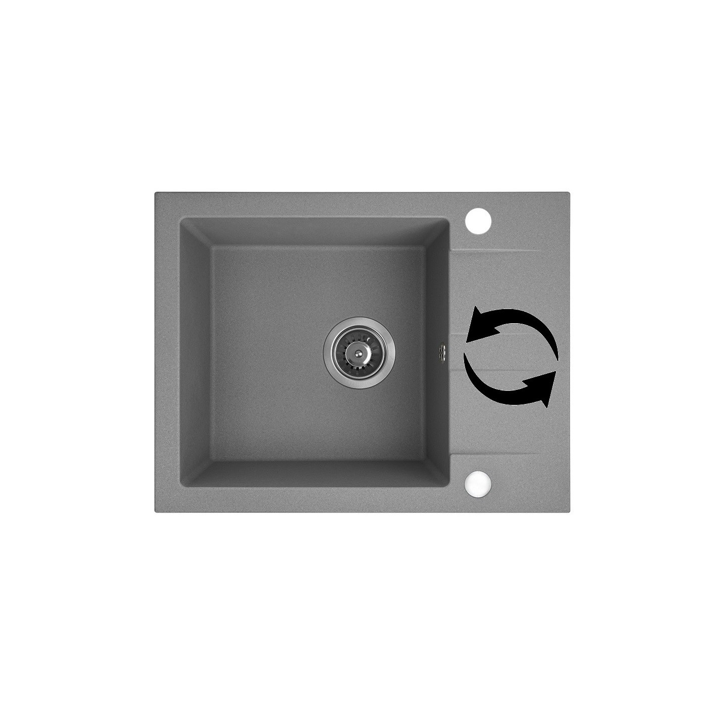 Zlewozmywak Zlew Granitowy  Bateria  Syfon  Preparat