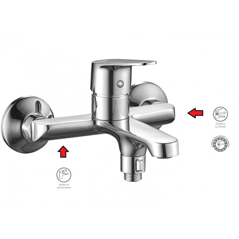 Bateria Wannowa Ścienna SAGRA