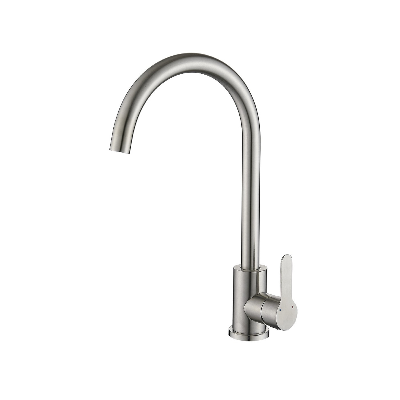 Bateria Zlewozmywakowa Stojąca MONO Inox