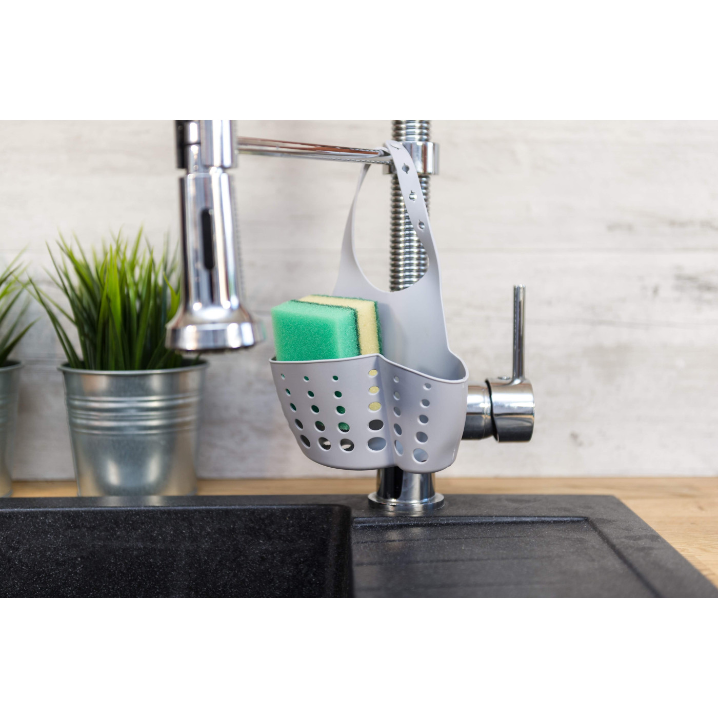 Organizer Kuchenny Pojemnik na Gąbki do Zlewu