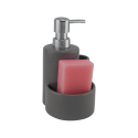 Dozownik do Płynu do Naczyń Ceramiczny Szary