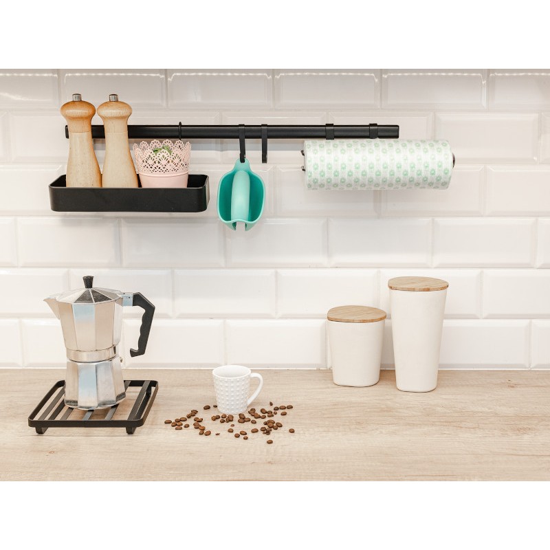 Reling Kuchenny Czarny 100 cm