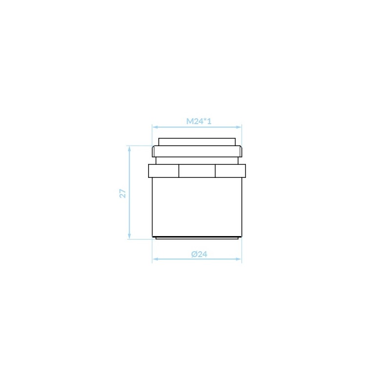 Aerator 2-funkcyjny do Baterii Umywalka Zlew Typ M24