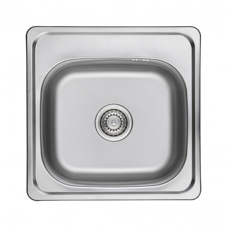 Zlewozmywak Jednokomorowy Metalowy Standard