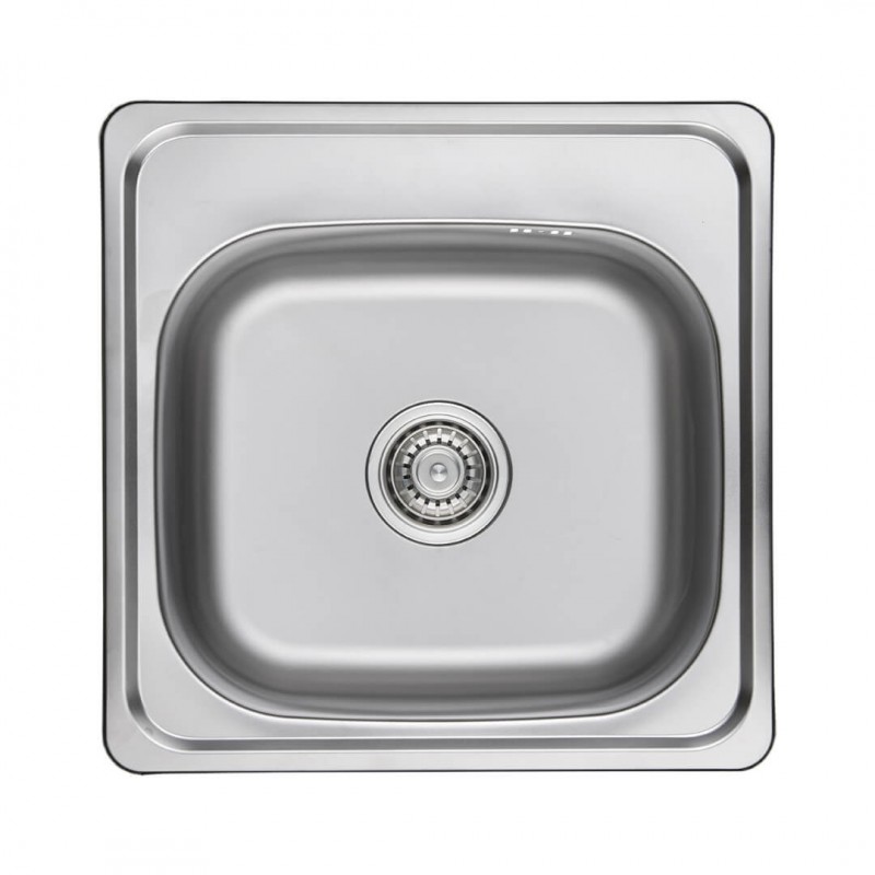 Zlewozmywak Jednokomorowy Metalowy Standard